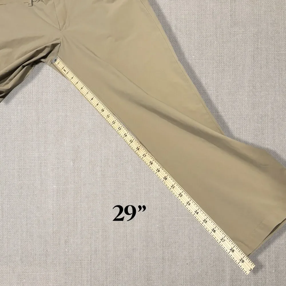 Polo Ralph Lauren Pants Mens 38x30 Classic Fit Stretch Chino Khaki Dress Casual